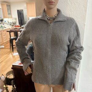 Lisli Gray cashmere Women's Sweater